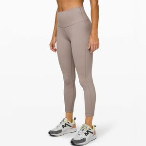 Lululemon Align Pant 25" (Dark Chrome)